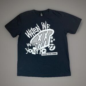 Green Day Blink 182 When We Were Young Tour T-Shirt Size Large Las Vegas 2023